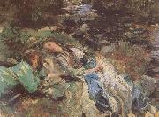 John Singer Sargent The Brook (mk32) painting